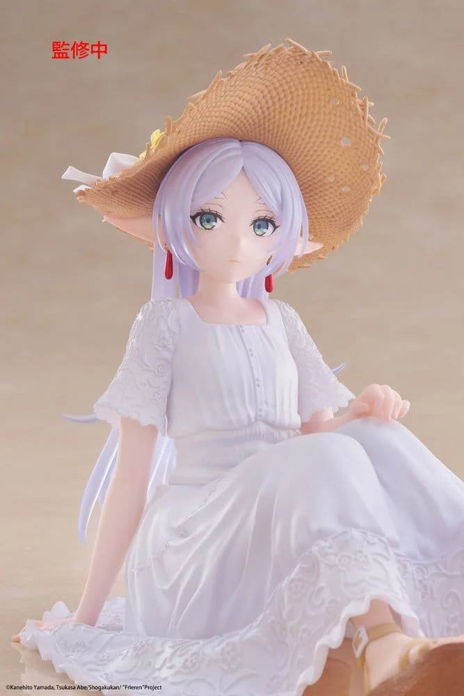 Frieren: Beyond Journey's End PVC Statue Desktop Cute Figure Frieren Summer Dress Ver. 13 cm